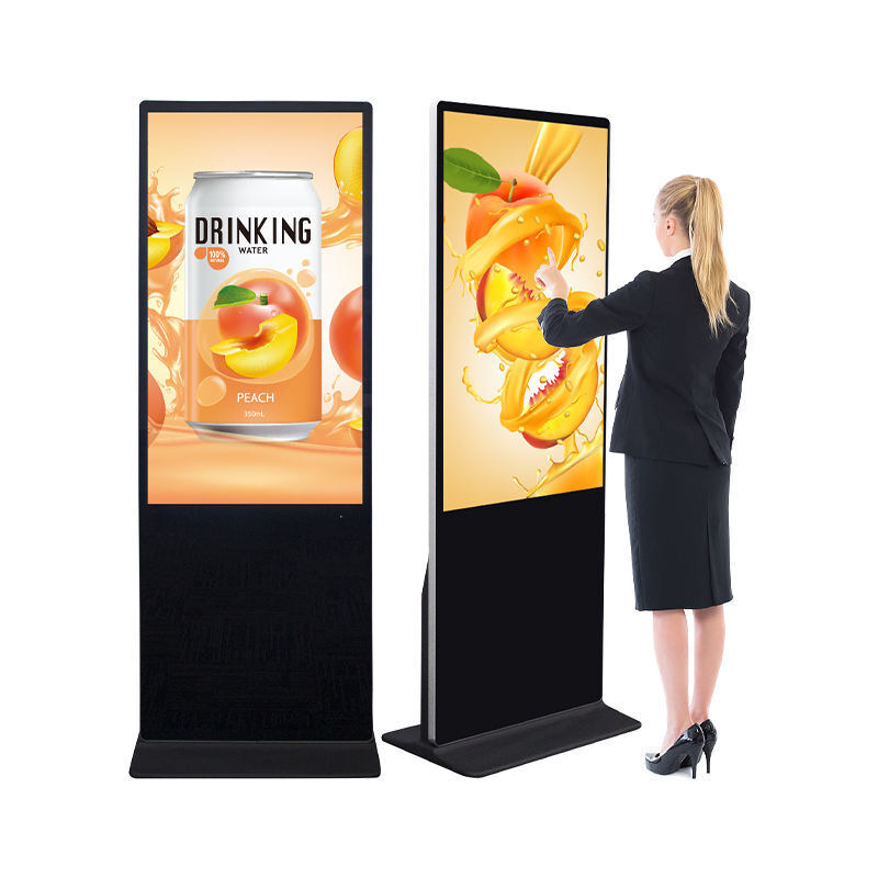 Hệ thống Android Digital Signage với màn hình cảm ứng hồng ngoại hỗ trợ đa hệ điều hành và độ phân giải Full HD cho quảng cáo tương tác