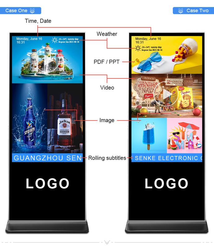 Màn hình LED Poster di động màn hình LED di động để quảng cáo thương mại và các sự kiện