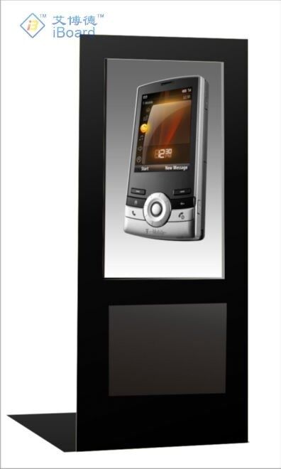 20Years factory iBoard Floor Standing Capacitive Touch Screen Kiosk Aluminum Alloy Frame