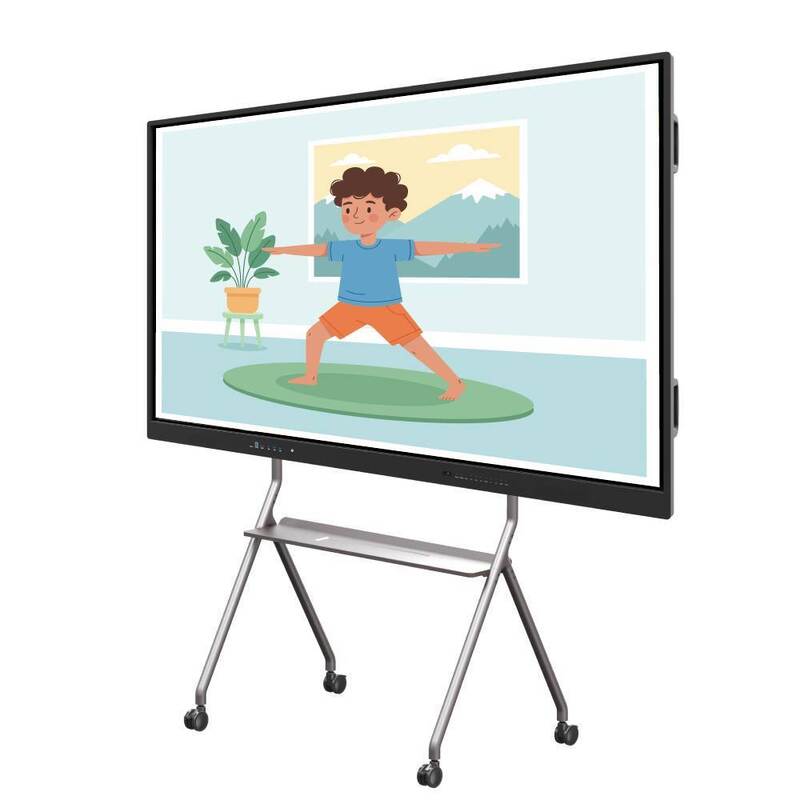 65 inch trường tiểu học trung học bảng giảng dạy với công cụ phần mềm Wifi USB chia sẻ