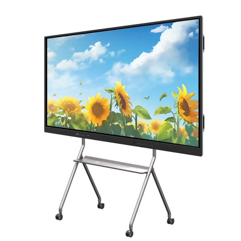 86 inch Android PC i5 i7 Hệ thống kép 50 Touch 4K Bảng interactive cho văn phòng lớp học