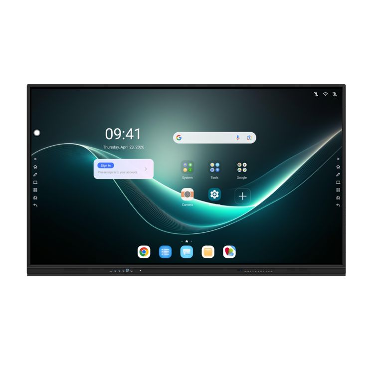 Kính chống chói lửa tương tác bảng trắng hệ thống kép Android Windows Bảng vẽ