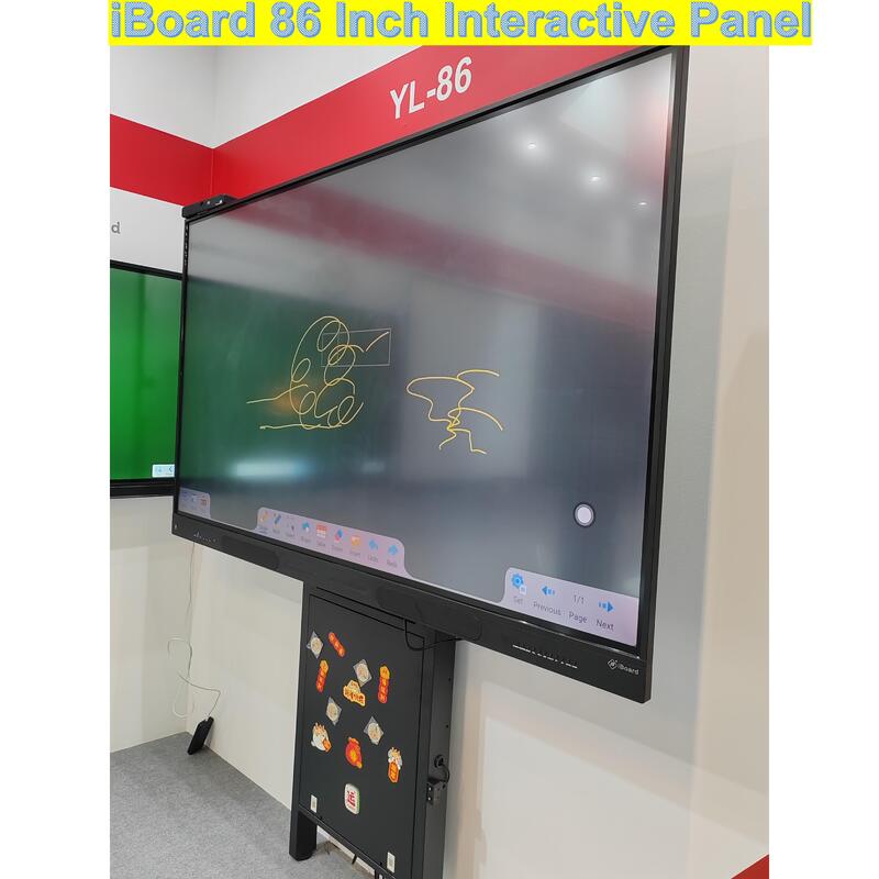 Màn hình hồng ngoại tương tác 86 inch không phải Android với loa HiFi Multi Touch