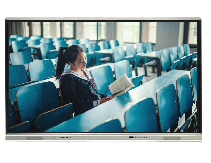 Bảng tương tác thông minh 65 inch độ phân giải 4K công nghệ hồng ngoại dành cho giảng dạy và hội nghị