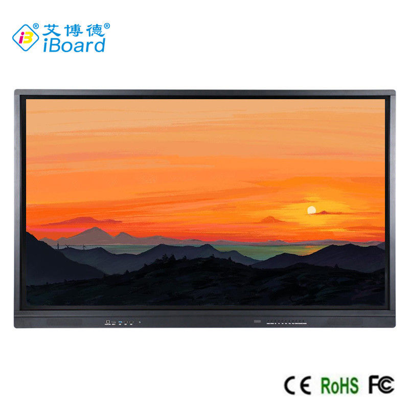 Phiên bản mới nhất Android 11 86 inch iBoard Màn hình LED cảm ứng đa điểm tương tác Màn hình 4K