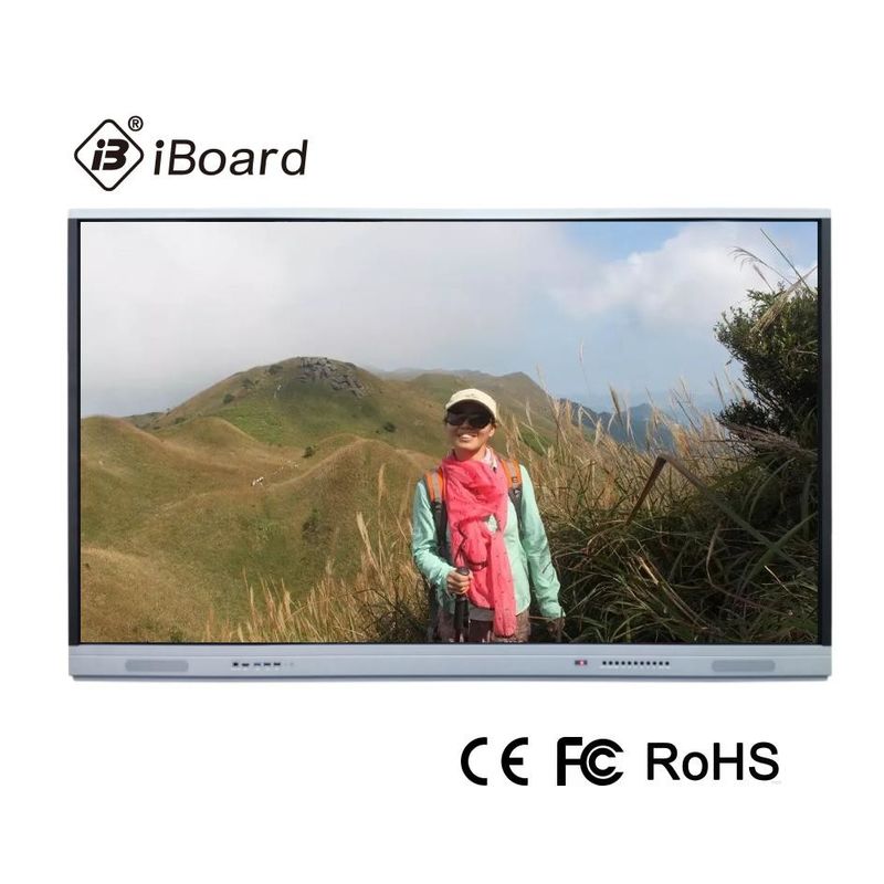 3840*2160 Bảng giảng dạy LCD 5ms Bảng cảm ứng tương tác Windows Linux Hồng ngoại cho giáo dục kinh doanh hoặc trường học