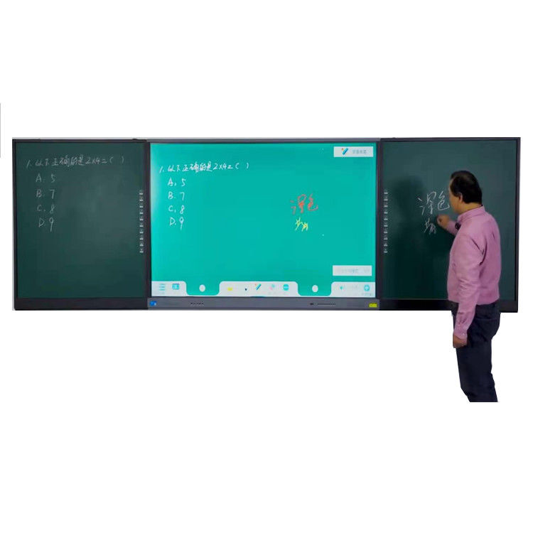 75 86 inch 4K Thiết bị giáo dục màn hình cảm ứng bảng thông minh tốt nhất bảng thông minh kết nối LCD bảng đen thông minh