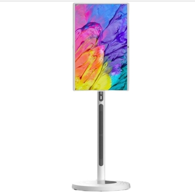 32 inch Android Portable TV LCD Touch Screen Rotatable WiFi Floor Standing Smart TV Với pin