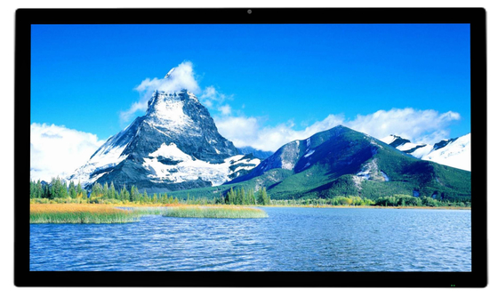 Bảng thông minh LCD có dung lượng cảm ứng 65 inch 4K 3840 * 2160 Kiểm tra kính chống chói không có hệ thống cho TV Trường trung tâm mua sắm