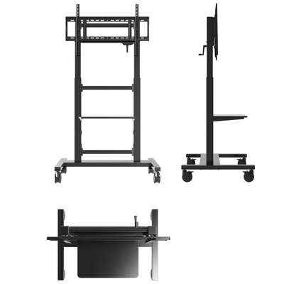 Phong cách mới Đứng sàn điện tử Đứng TV thông minh có thể điều chỉnh Đứng di động Đứng di động Trolley Mounts and Carts
