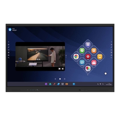 IR Interactive Whiteboard EDLA Google Chứng nhận màu đen Android OPS 40 điểm màn hình với cảm biến ánh sáng NFC cho học sinh