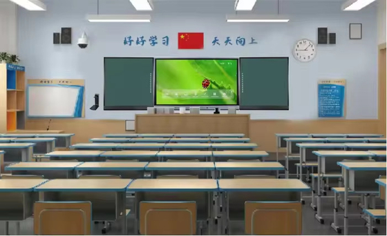 86 Inch Intelligent Blackboard Recordable Smart Screen Interactive Whiteboard Với OPS 40 điểm chạm Greenboard