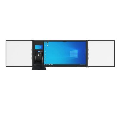 Bảng trắng tương tác cảm ứng hồng ngoại 75'' với hệ điều hành Android và kết nối bảng kép cho giảng dạy thông minh