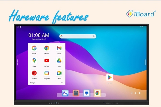 Google EDLA chứng nhận màn hình cảm ứng tương tác với hệ thống Android 13 và phần mềm viết