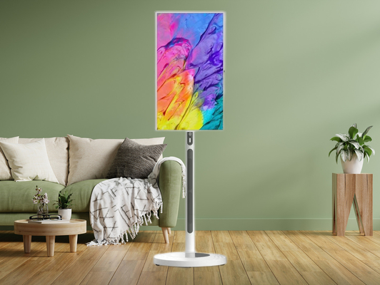 iBoard 32 Inch Điện ảnh di động di động Android 13 màn hình cảm ứng với pin Tivi thông minh di động tương tác
