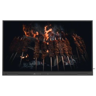 Bảng thông minh LCD 65 75 86 Inch Nâng cấp trực tuyến màn hình cảm ứng 4K Với công cụ giảng dạy Phần mềm cho các nhóm Zoom Sử dụng giảng dạy cuộc họp