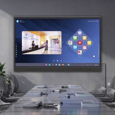 Iboard Factory trực tiếp 75 inch 4K đa cảm ứng màn hình thông minh tương tác màn hình phẳng màn hình hiển thị bảng trắng cho cuộc họp & giảng dạy