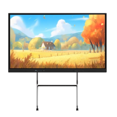 Pen Finger Touch Panel Display 75 86 Inch Android PC tất cả trong một 50000 Hrs với USB TYPE-C RJ45 cho cuộc họp văn phòng lớp học giáo dục