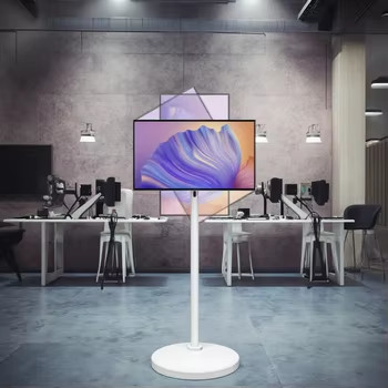 Kiosk màn hình cảm ứng tương tác 32 inch với hệ điều hành Android và màn hình quay để nâng cao trải nghiệm