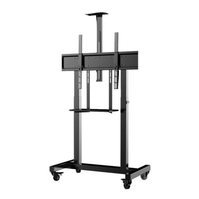 Đứng sàn TV Đứng di động Độ cao điều chỉnh xe cộ truyền hình gắn cho truyền hình màn hình cảm ứng thông minh tương tác