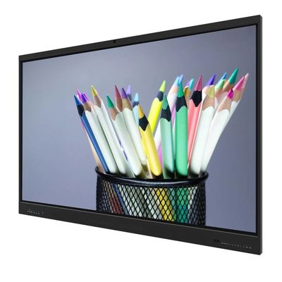LCD Smart Board 75 Inch IFP Android 14 8+128G Camera Mic Speaker Light Sensor Wifi Hồng ngoại 50 Điểm chạm cho trường học Giáo dục trực tuyến Văn phòng Zoom Teams Meeting