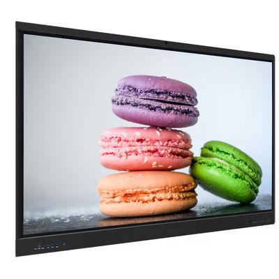 Bảng tương tác 75 inch 4K EDLA Màn hình cảm ứng thông minh Hệ điều hành Android Windows Với phần mềm cho Phòng học Họp