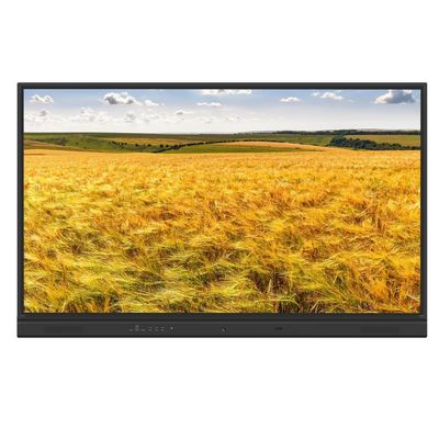 75 86 Inch Wall Mounted LCD Interactive Whiteboard với 2x 15W loa subwoofer Tùy chọn và tùy chọn Camera và Mic tích hợp