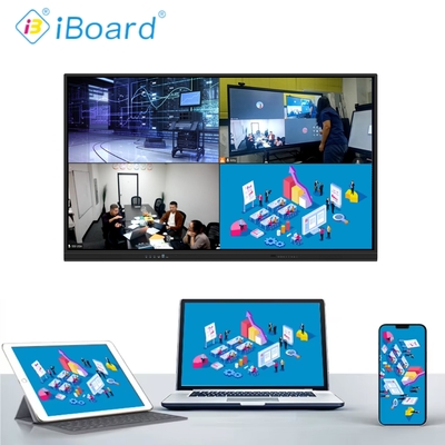 Màn hình phẳng tương tác 110 inch 4K UHD, màn hình cảm ứng thông minh với chức năng AI chiếu, bảng thông minh cho học viện