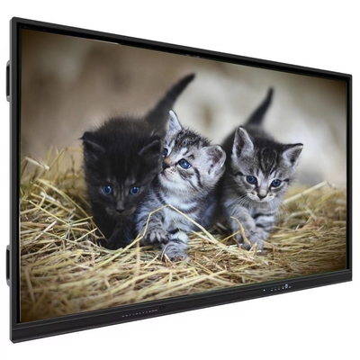 Giá xuất xưởng Bảng tương tác 4k 65 75 85 96 110 inch Màn hình cảm ứng Phần mềm đa ngôn ngữ Bảng thông minh LCD Bảng trắng tương tác Android