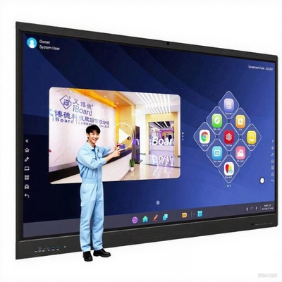 Giá nhà máy 4k 85 Inch Touch Screen Phần mềm đa ngôn ngữ Lcd Smart Board Android bảng tương tác cho trường học