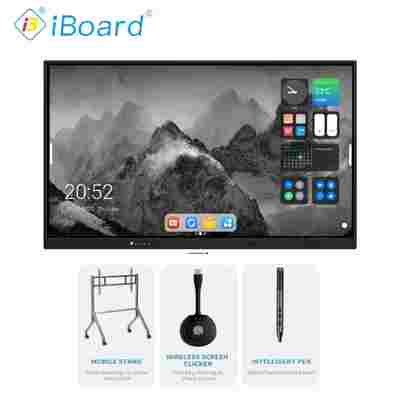 75 Inch Interactive Flat Panel Display Touch Smart Board với Android 14 8+128G cho giáo dục