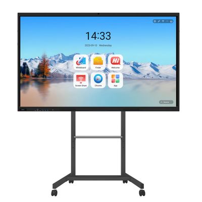Bảng tương tác iBoard 86 inch Màn hình phẳng thông minh cho Hội nghị và Giáo dục