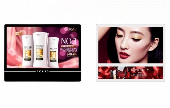 Màn hình quảng cáo kỹ thuật số cảm ứng gắn tường với hệ điều hành Android/Windows cho Siêu thị, Sân bay, Khách sạn