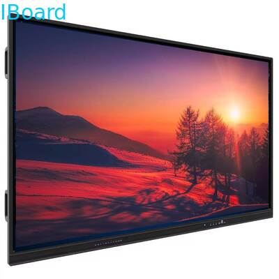 Bảng trắng tương tác cảm ứng đa điểm 65/75/86/98 inch với độ phân giải 4K cho giảng dạy và họp kinh doanh