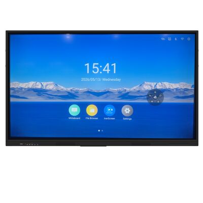 Màn hình phẳng tương tác 4K 65 inch dành cho lớp học và văn phòng nhỏ