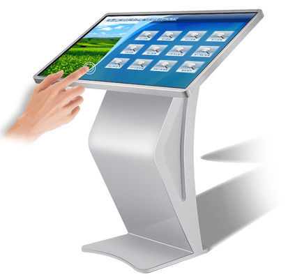 Kiosk màn hình cảm ứng 16 9, Biển báo kỹ thuật số đứng trên tầng 3840x2160