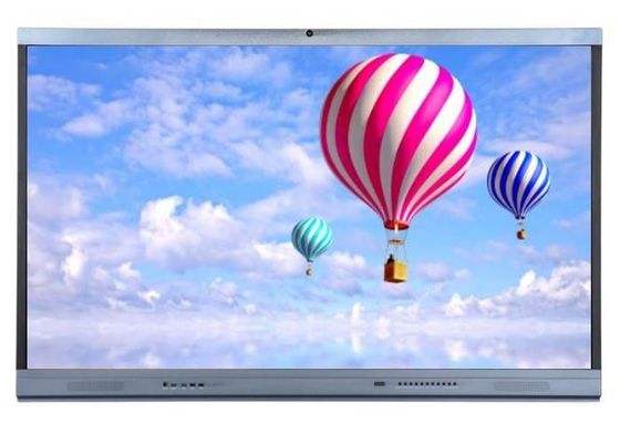 Màn hình cảm ứng đa điểm cảm ứng bảng điều khiển phẳng tương tác 86 inch