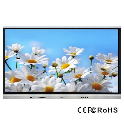 Bảng trắng tương tác hồng ngoại 3840 * 2160 HD, TV bảng thông minh CE cho giáo dục trường học