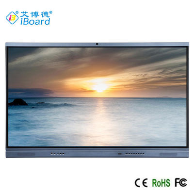Hội nghị Bảng LED thông minh Android 11 Màn hình cảm ứng đa điểm hồng ngoại có camera tích hợp