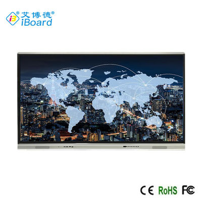 Bảng trắng màn hình cảm ứng tương tác 75 inch 1651x929mm, Android8.0, Đen và Bạc