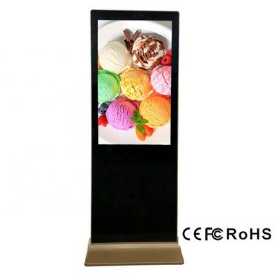 Kích thước OEM LCD Màn hình hiển thị bảng hiệu tương tác đa chạm 3840x2160 Nhôm Android