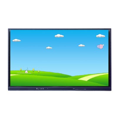 Bảng kỹ thuật số bảng điều khiển phẳng tương tác 350cd / M2 75 inch 20 điểm cảm ứng Model QS-75