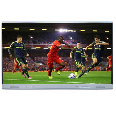 CE 4mm Glass LCD Infrared Smart Board Hỗ trợ Windows Linux Aluminum Alloy Frame